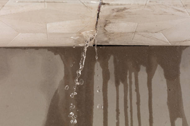 Professional Flood Damage Cleanup technician working in North Salem, IN